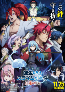 انمي Tensei shitara Slime Datta Ken Movie: Guren no Kizuna-hen مترجم اون لاين